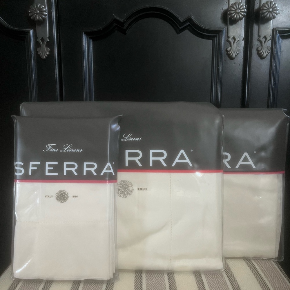 Sferra- Fiona Sheet Set w/Cases, Queen